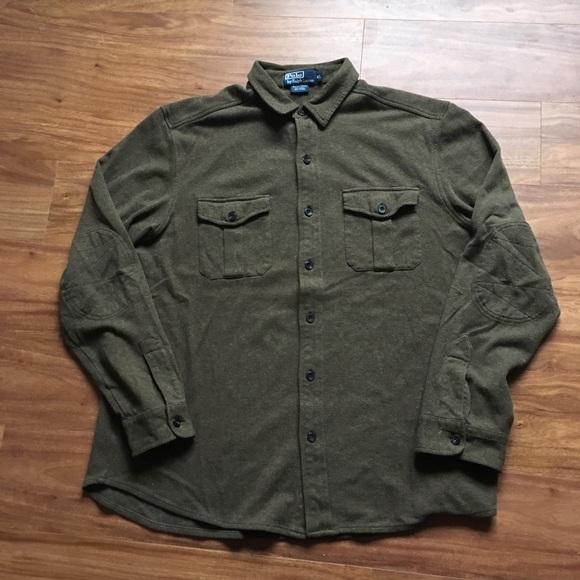 Polo Ralph Lauren Other - Vantage army green polo Ralph Lauren flannel